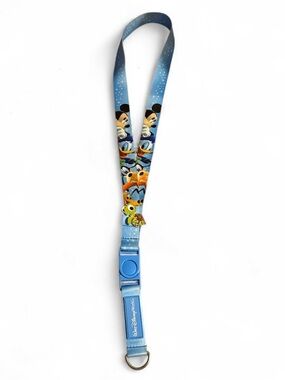 Disney parks Mickey Mouse and friends souvenir lanyard with finding Nemo pin